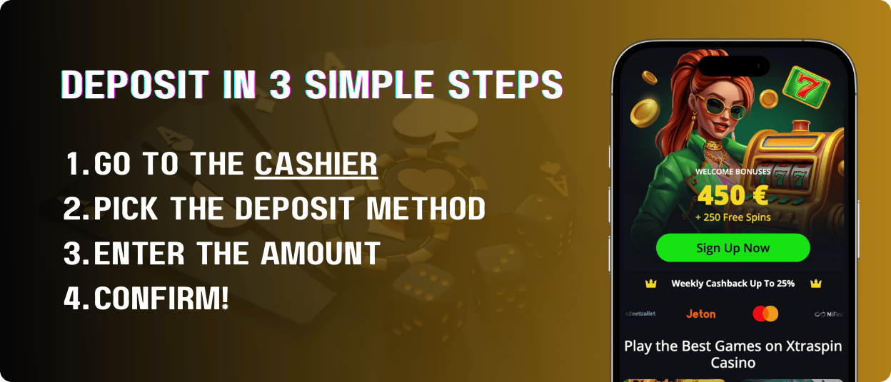 xtra spin payment methods